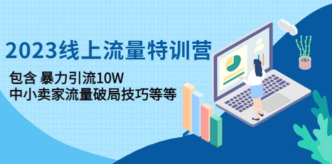 2023线上流量特训营：中小卖家流量破局技巧等等网创吧-网创项目资源站-副业项目-创业项目-搞钱项目八百网赚