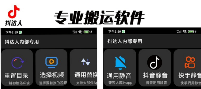 对外收费699抖音傻瓜式一键搬运，起号专用5分钟一个视频《软件+详细教程》网创吧-网创项目资源站-副业项目-创业项目-搞钱项目八百网赚