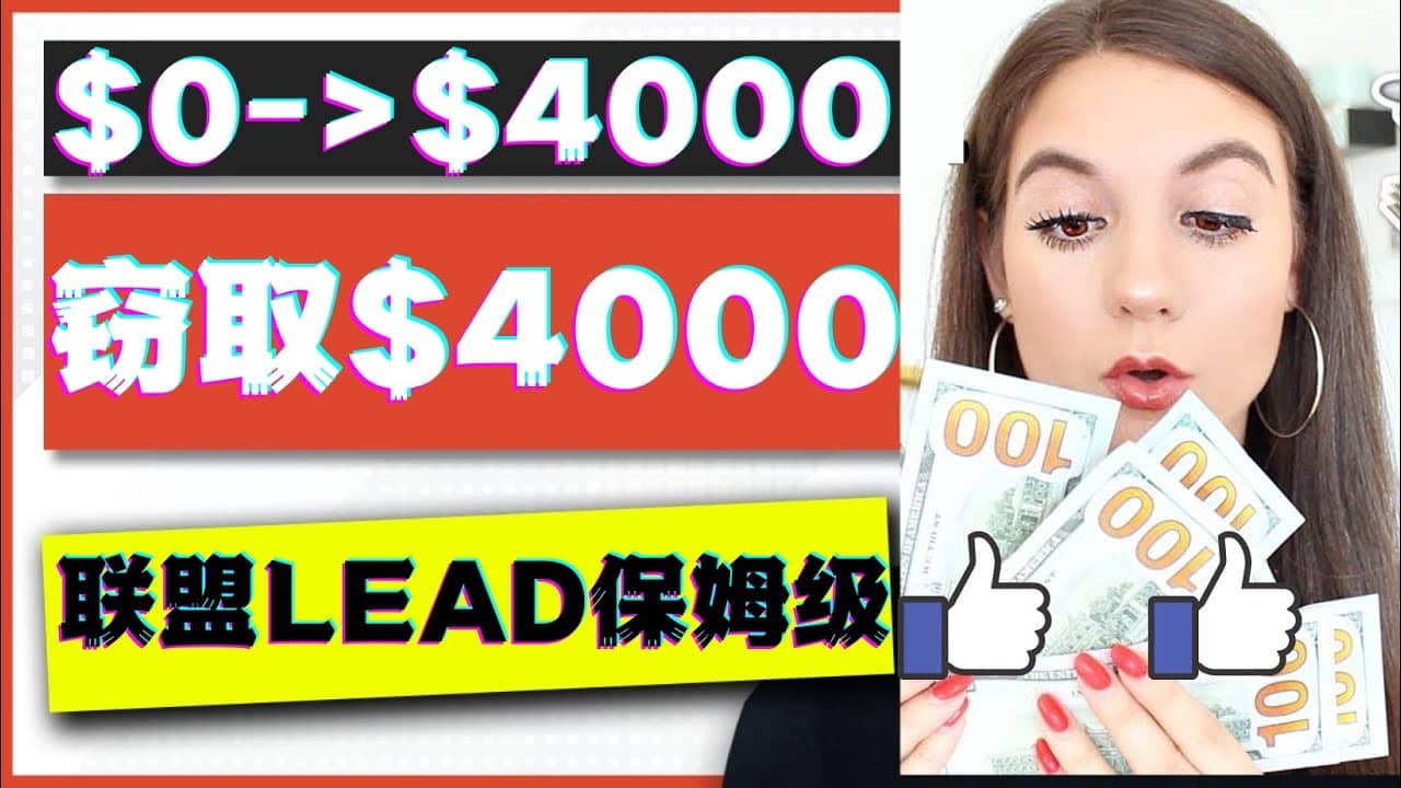 2023国外联盟项目实操保姆级教程：月入4000美元，适合初学者网创吧-网创项目资源站-副业项目-创业项目-搞钱项目八百网赚
