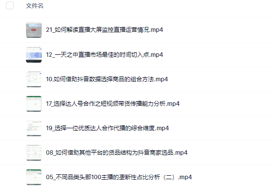 宁静数据2022抖音数据化运营系列课，最新的抖音直播间起爆算法网创吧-网创项目资源站-副业项目-创业项目-搞钱项目八百网赚