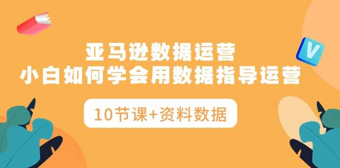 亚马逊数据运营，小白如何学会用数据指导运营（10节课+资料数据）网创吧-网创项目资源站-副业项目-创业项目-搞钱项目八百网赚