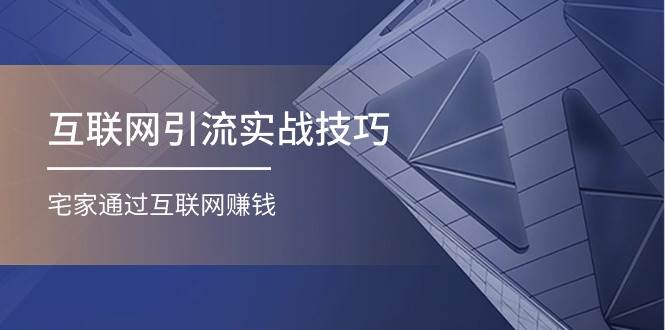 互联网引流实操技巧(适合微商，吸引宝妈)，宅家通过互联网赚钱（17节）网创吧-网创项目资源站-副业项目-创业项目-搞钱项目八百网赚