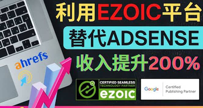 利用Ezoic优化网站广告：把自己的Adsense广告收入提升80%到200%网创吧-网创项目资源站-副业项目-创业项目-搞钱项目八百网赚