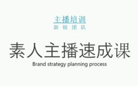 素人主播两天养成计划,月销千万的直播间脚本手把手教学落地网创吧-网创项目资源站-副业项目-创业项目-搞钱项目八百网赚