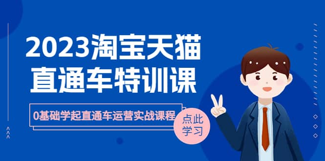 2023淘宝·天猫直通车评特训课，0基础学起直通车运营实战课程（8节课时）网创吧-网创项目资源站-副业项目-创业项目-搞钱项目八百网赚