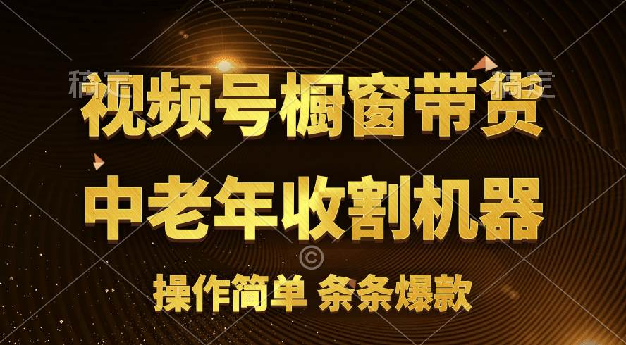 [你的孩子成功取得高位]视频号最火爆赛道，橱窗带货，流量分成计划，条…网创吧-网创项目资源站-副业项目-创业项目-搞钱项目八百网赚